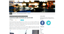Desktop Screenshot of lilleautresor.com